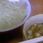 「付けラーメン（500円）」@一平食堂の写真