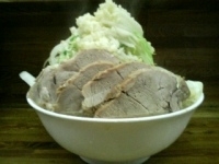 「大ラーメン豚入り ヤサイニンニクマシアブラ」@ラーメン二郎 新小金井街道店の写真