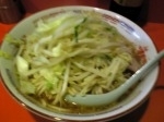 「ラーメン（麺カタ・野菜・ニンニク） / 600円」@ラーメン二郎 仙川店の写真