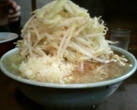 「大豚ダブル ヤサイニンニク 850円」@ラーメン二郎 武蔵小杉店の写真