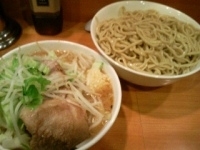 「大つけ麺豚入り ヤサイニンニク」@ラーメン二郎 八王子野猿街道店2の写真