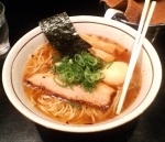 「我流旨味ソバ トッピング味玉」@我流旨味ソバ 地雷源の写真