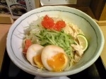 「冷やし麺 大盛 / 780円（替玉クーポン使用）」@由丸 本郷二丁目店の写真