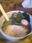 「煮たまごそば+岩海苔」@鶏そばや 竜神洞の写真