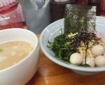 「つけ麺並  醤油  うずらの卵増し」@横浜ラーメン 湘家 前橋店の写真