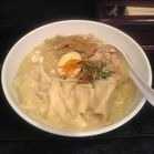 「鶏白濁ワンタンそば」@塩そば 桑ばらの写真