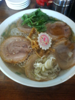 「塩チャーシューメン ￥750」@ラーメン雅の写真