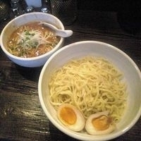 「味玉辛味つけそば（期間限定）」@麺処くるりの写真