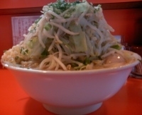 「ラーメン豚2切れ 700円 豚券 150円 麺大盛券 50円 味」@ちばからの写真