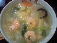 「蝦仁湯麺（シャーレンタンメン）」@坦々亭 宜野湾店の写真