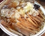 「ワンタン麺 大盛り （950円+50円）」@元祖 恵比寿ラーメンの写真