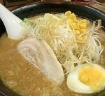 「味噌ねぎらーめん」@らーめん源太 駅前館の写真