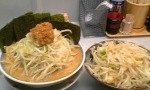 「コク旨たんたん麺（野菜ちょい増し）+のり」@鶏とふじの写真