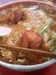 「スタミナ唐揚（鳥肉）」@ラーメン桐生 笠懸店の写真