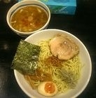 「濃厚カニ汁辛味噌つけ麺 並盛+味付玉子+とろけるチーズ+麺カタメ」@オリオン食堂の写真