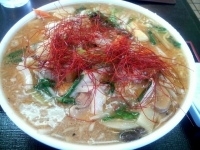 「1000馬力ラーメン大盛（850円）」@ファミリー中華 本郷の写真