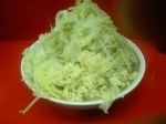 「ラーメン小（たまねぎ、にんにく多目、野菜）」@ラーメン 学の写真