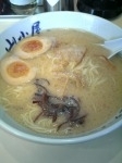 「らーめん&変玉&味付卵」@筑豊ラーメン 山小屋 いわき錦店の写真