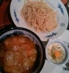 「トロロ山芋つけ麺」@三ツ矢堂製麺 中目黒本店の写真