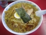 「しょうゆラーメン 600円 + 大盛 無料」@万太郎ラーメン 妻有ショッピングセンター店の写真
