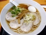 「チャーシューメン 750円 + 味玉100円」@自家製ラーメン 菊屋食堂の写真