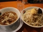 「ボッケつけ麺（全マシ）」@麺屋!ボッケもん 池袋西口店の写真