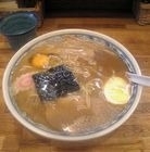 「ラーメン+生卵」@必勝軒の写真