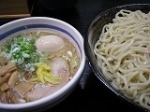 「「今月の限定」  とんづけ麺（醤油）￥730 大盛り（〆もり）￥」@大勝軒 本庄店の写真