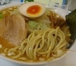 「ねりごまらーめん（太麺・中盛）+野菜ダブル」@龍神の写真