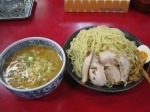 「みそつけめん 800円（大盛無料）」@万太郎ラーメン 妻有ショッピングセンター店の写真