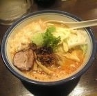 「坦々わんたんめん+ゆでキャベツ」@麺屋 はやしまるの写真