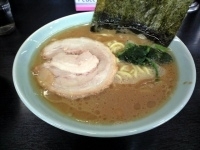 「ラーメン 味玉」@横浜ラーメン 武蔵家 東名川崎店の写真
