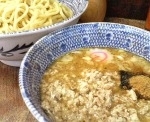 「つけ麺大盛り 豚ほぐしメンマ （750円+150円+100円）」@六厘舎 本店の写真
