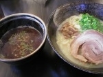 「（平日限定）鶏白湯つけ麺 小￥730   味普通、麺固さ普通」@鶏そばや 竜神洞の写真