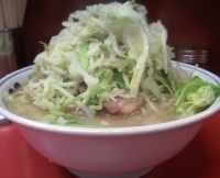 「大ラーメン 650円 麺マシ ヤサイマシマシニンニク」@ラーメン二郎 ひばりヶ丘駅前店の写真