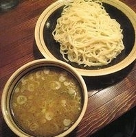 「白湯魚つけめん+玉子」@麺・酒処 ぶらりの写真