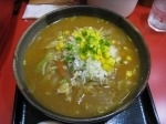 「味噌ラーメン 800円 （サービス 塩チャーハン小）」@らあめん花果山の写真
