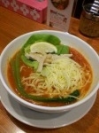 「SIOトマトラーメン + モッツァレラチーズ 900円」@麺や RYOMA 高田馬場店の写真