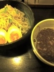 「つけめん+味付玉子」@燈の車の写真