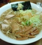 「菜肉太麺+青菜肉飯」@東京 荻窪 春木屋 新横浜ラーメン博物館店の写真