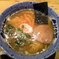 「らーめん+チャーシュ飯（ランチセット￥1000）」@くじら軒 新宿店の写真