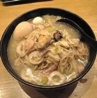 「ちゃんぽん+味付玉子」@くまが屋の写真