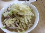 「ラーメン小（ニンニクのみ）」@ラーメン二郎 栃木街道店の写真