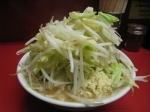 「小ラーメン （にんにく、野菜ましまし） 600円」@ラーメン二郎 桜台駅前店の写真