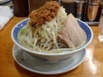 「ラーメン 味薄め ニンニク多目」@山勝角ふじ 新松戸店の写真