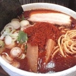 「辛辛魚らーめん大盛り （780円+100円）」@麺処 井の庄の写真