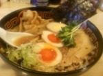 「こってりラーメン 半熟卵+メンマ」@らぁ麺処さくらの写真