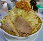 「味噌ラーメン（大盛300g）」@鶏とふじの写真