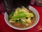 「ラーメン（固め）+キャベツ+のり」@おーくら家 本店の写真