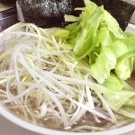 「キャベツラーメン・大盛り・ネギトッピング （750円+150円+」@こうやの写真